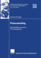 Preiscontrolling: Rationalitatssicherung Im Preismanagement 3824482630 Book Cover