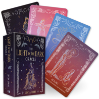 The Light in the Dark Oracle: A 44-Card Deck and Guidebook 1837823162 Book Cover