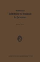 K. Waibels Leitfaden Fur Die Prufungen Der Hebammen: Neubearbeitet Und Vermehrt 3662298082 Book Cover