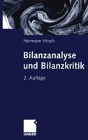 Bilanzanalyse Und Bilanzkritik 3409242139 Book Cover