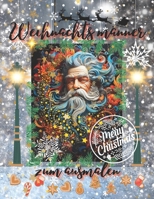 Weihnachtsmänner: zum ausmalen (German Edition) B0CMCRPR9S Book Cover