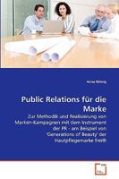Public Relations für die Marke 3639252527 Book Cover