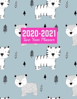 2020-2021 Two Year Planner: Neat 24-Month Planner & Calendar Large 8.5 x 11 (Jan 2020 - Dec 2021) Daily Weekly and Monthly Schedule Art Cover 00023188 1712692305 Book Cover