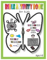 Bible Activity Book for kids ages 4-8: Bible Verses and Mazes Activities for Kids B09GJPG73K Book Cover
