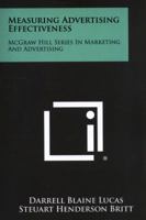 Measuring Advertising Effectiveness 1258442035 Book Cover