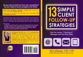 13 Simple Client Follow-Up Strategies: Skip Useless "Checking In" Messages and Get More Sales 173426490X Book Cover