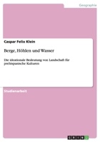 Berge, H�hlen und Wasser 3640460383 Book Cover