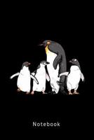 Notebook: Pinguin Familie 1077903618 Book Cover
