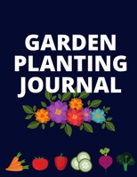 Garden Planting Journal: Weekly Garden Planner To Organize Your Garden Work Gardening Journal To Log Every Detail About Gardening For 52 Weeks (1 Year) 1652085467 Book Cover