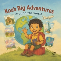 Koa’s Big Adventures: Around the World: A Fun and Educational Journey to Landmarks and Wonders Across the Globe B0FL14R577 Book Cover