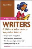 Careers for Writers & Others Who Have a Way with Words 0844243345 Book Cover