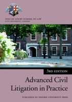 Advanced Civil Litigation (Professional Negligence) in Practice (Blackstone Bar Manual) 0199284865 Book Cover