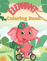 Elephant Coloring Book: Elephant coloring books for both adults and kids relaxing, stress-relieving kangaroo unique designs. B09C285SHJ Book Cover