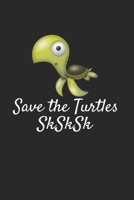 Save The Turtles Sksksk: Notebook Notizbuch Punktraster Dotgrid Gepunktet 120 Seiten A5 I Schulheft I Skizzenbuch I Tagebuch I Internet Meme I Trend I Sk Sk Sk I Girl I Girls I And I Oop 1675468788 Book Cover