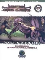 Dungeon Crawl Classics 57: Wyvern Mountain 0980129192 Book Cover