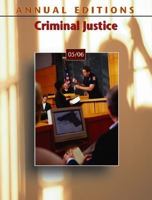 Annual Editions: Criminal Justice 05/06 (Annual Editions Criminal Justice) 007310194X Book Cover