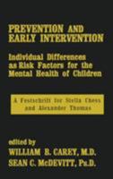 Prevention and Early Intervention 1138869279 Book Cover