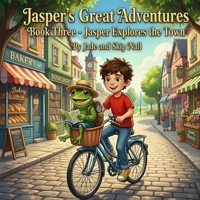 Jasper’s Great Adventures - Book Three: Jasper Explores the Town: A Kids Adventure About Courage, Friendship, and Overcoming Fear (Jasper's Big Adventure) B0GVNLZC3D Book Cover