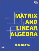 Matrix and Linear Algebra 8120306368 Book Cover