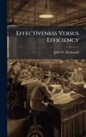 Effectiveness Versus Efficiency 1025109015 Book Cover