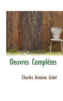 Oeuvres Compl�tes 1115929143 Book Cover