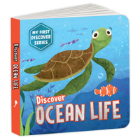 My First Discover Series: Ocean Life: Fun and Interactive Illustrated Board Book of Sea Animals for Kids, Toddlers [Penguin Early Learning Series] 9815233556 Book Cover