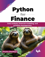 Python for Finance: Data analysis, financial modeling, and portfolio management (English Edition) 9355516894 Book Cover