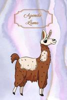 Agenda Lama: Agenda perpétuel avec couverture et intérieur Lama - 56 semaines avec des pages supplémentaires à découvrir (15 x 23 cm) (Mon Agenda Perpétuel) 1790696992 Book Cover