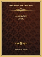 Constipation 1162556234 Book Cover