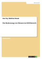 Die Bedeutung von Messen im B2B Bereich 3668105510 Book Cover
