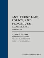 Antitrust Law, Policy, and Procedure: Cases, Materials, Problems 1531027539 Book Cover