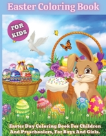 Easter Coloring Book For Kids: Amazing Easter coloring book for kids with Beautiful Design, Coloring Books for Kids Ages 4-8, A4 Size, Premium Quality Paper, Beautiful Illustrations, 1008998273 Book Cover