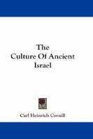 The Culture Of Ancient Israel 1163262986 Book Cover