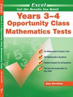 Excel Opportunity Class Mathematics Tests Years 3-4 1740200136 Book Cover