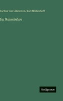 Zur Runenlehre 3368032275 Book Cover