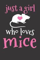 Mice Notebook: Mouse Mice Owner Pet Love Heart 6x9 Dot Grid Dotted 120 Pages for School College 1078486379 Book Cover