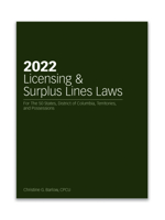 2022 Licensing and Surplus Lines Laws 1954096208 Book Cover
