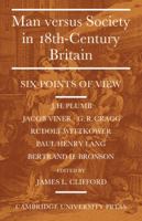 Man Versus Society in 18th-Century Britain 052114809X Book Cover