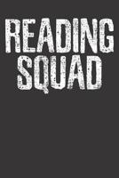 Notebook 6x9 120 Pages: College Ruled Reading Squad Book Lover Vintage Gift 1081836431 Book Cover
