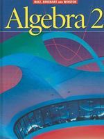 Algebra 2 0030522234 Book Cover