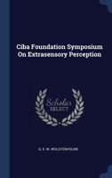 Ciba Foundation Symposium On Extrasensory Perception 1021514217 Book Cover