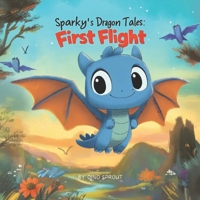 Sparky Dragon Tales: First Flight: A Tale of Courage and Adventure B0DT9MZPS1 Book Cover