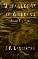 Metallurgy of Welding 0046690085 Book Cover