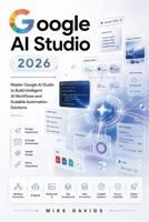 Google AI Studio Guide 2026: Master Google AI Studio to Build Intelligent AI Workflows and Scalable Automation Solutions (Google Guides) B0H7NKC8G4 Book Cover