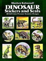 Dinosaur Stickers and Seals: 48 Full-Color Pressure-Sensitive Designs 0486251543 Book Cover