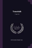 Transitalk: 7, No.1-4 1378183118 Book Cover
