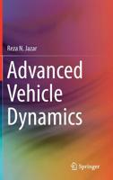 Advanced Vehicle Dynamics 3030130606 Book Cover