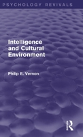 Intelligence and Cultural Environment 041571642X Book Cover
