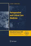 Perioperative and Critical Care Medicine: Educational Issues 2004 8847002788 Book Cover