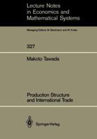 Production Structure and International Trade 354050916X Book Cover